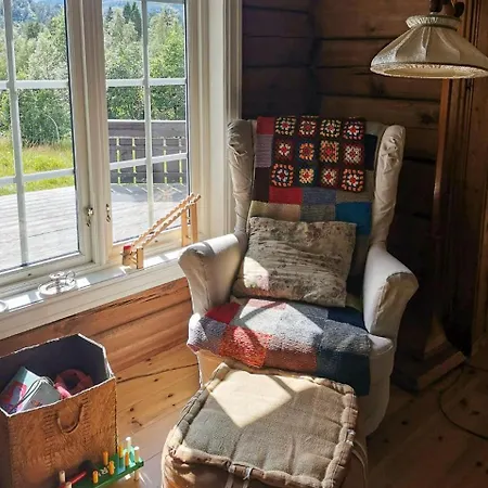 בית נופש Timber With Soul At Kvamskogen